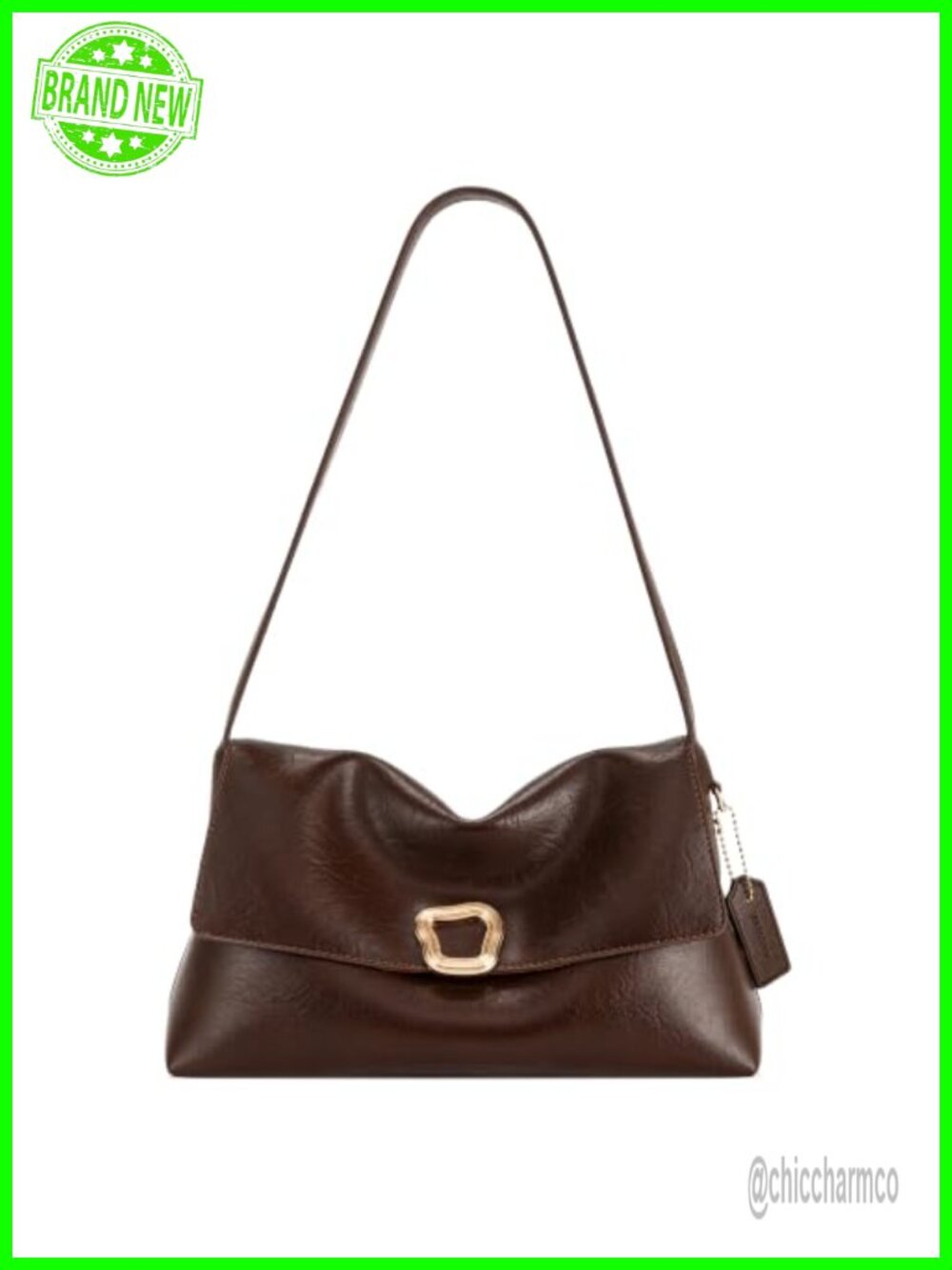 Women's Vintage Shoulder Bag Textured Faux Leather Hobo